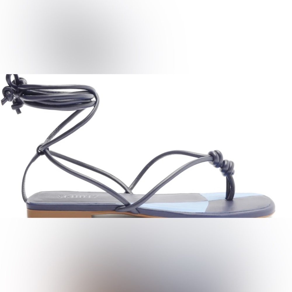 Schutz Poppy flat sandals new without tags